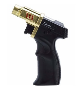 Lubinski Tek Torch Puro Masa Çakmağı Black-Gold LB-191