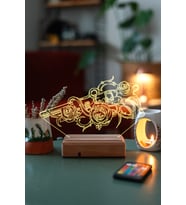 Özel Tasarım ve 3D 16 Renk Dekoratif Led Lamba