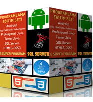 Programlama Eğitim Seti (125 Saatlik Özel ANLATIM)