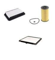 Filtre Bakım Seti Kia Picanto 1.1 75 Dizel 2005-2011 Hava + Yağ f. + Polen Filtre Sardes