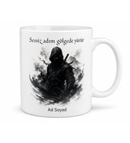Ninja Gizliliği Sevenlere Gölgelerde Kaybolan Sessiz Adım Kupa Bardak Hediye