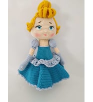 Sindirella Bebek Amigurumi Organik Oyuncak
