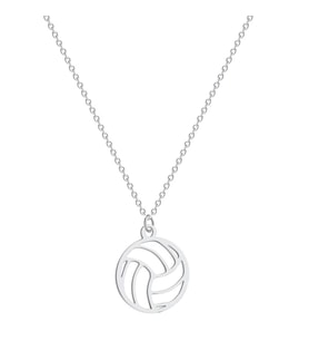 Gümüş  Voleybol Topu Kolye
