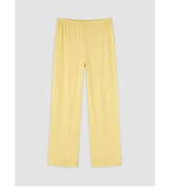 LCW Young Sarı Beli Lastikli Puantiyeli Kadın Pijama Altı