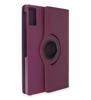 Durukar® Redmi Pad Kılıf 360 Tablet Deri Kılıf - Mürdüm