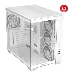 ASUS A32 PLUS PANORAMIK GAMING MID-TOWER PC KASASI BEYAZ