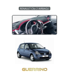 RENAULT Clio 2 AIRBAGLITORPİDO KORUMA HALISI GRİ KENAR