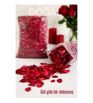 Mey İthalat® Doğal Kurutulmuş Gül Yaprakları – Dekoratif, Aromatik ve Romantik Kullanım İçin 350g Pa
