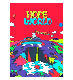 J-hope Hope World Albüm Sanatı Tablo Ahşap Poster Dekoratif Kod1025
