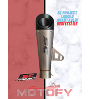 TİTANYUM MODEL SC PROJECT RACİNG PERFORMANS EGZOZU 31,5CM - A KALİTE