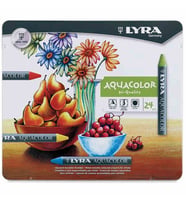 Lyra Aquacolor Sulandırılabilir Pastel Boya 24 Renk 