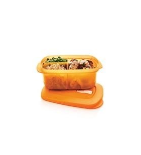 Ttupperware Mikro Bölmeli Dikdörtgen Saklama Kabı 1L Papaya ESC