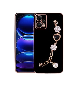 Xiaomi Redmi Note 12 5G Uyumlu Kılıf El Tutamaçlı Kamera Korumalı Zore Taka Silikon Kapak