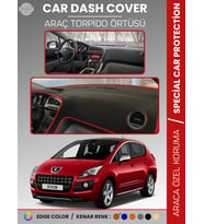PEUGEOT 3008 (2011-2014) Torpido Örtüsü Panel Koruma Torpido Koruma Birebir Uyum Kaymaz Özel Kesim