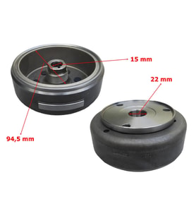 Rks Titanic 150 Rotor K166D