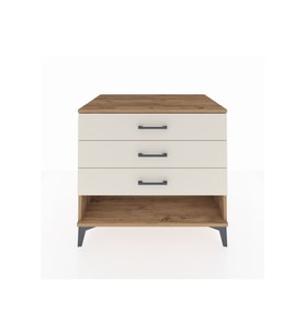 Kronos Şifonyer 3 Çekmeceli 88x59x80 Çam-Aytaşı