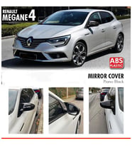 Renault Megane 4 Yarasa Ayna Kapağı Batman Parlak Siyah Piano Black