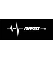 Fi at Nabız Kalp atışı sticker 2 adet kelebek cam