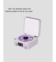 Taşınabilir Retro Pikap Hoparlör 360° Ses USB Bluetooth