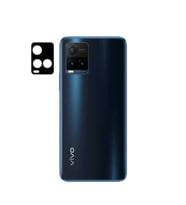 Vivo Y21S Uyumlu Zore 3D Kamera Camı (Siyah)