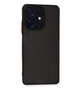 İnfinix 30 4G Kılıf Montreal Silikon Kapak - Siyah