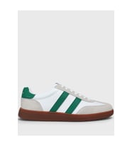 Lufian 111230322 Mike Sneaker Erkek Deri Ayakkabı (Yeşil)