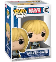 Funko Pop Marvel: Gwen Stacy- Wolver-Gwen, Oyuncak Figür (Krem)