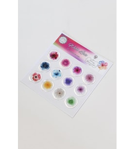 Mühürcüm 12 Adet Hazır Kendinden Yapışkanlı Parlak Sulu Boya Sticker Mühür KYSM103