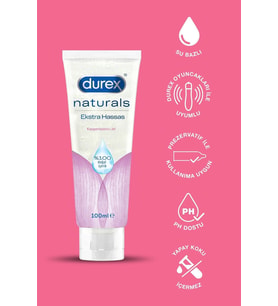 Durex Naturals Ekstra Hassas Kayganlaştırıcı Jel 100 ml