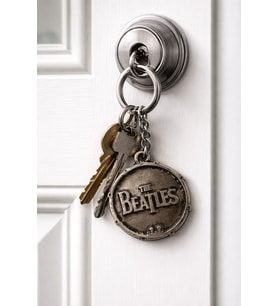 The Beatles Metal Anahtarlık Antik Görünümlü Unisex Müzik Temalı Aksesuar