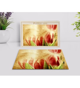 BK Home Yağlıboya Tasarımlı 1000 Parça Profesyonel Puzzle-19