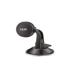 LİNKTECH H710 Universal Mıknatıslı Vantuzlu Araç İçi Siyah Telefon Tutacağı