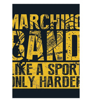 Sadece Bir Spor Gibi Komik Bando Daha Zor Müzik Tablo Ahşap Poster Dekoratif