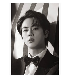 Jin Gerçek Fotoğraf Kitabı Bts Tablo Ahşap Poster Dekoratif Kod1098