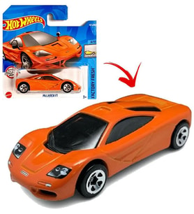 Hot Wheels - McLaren F1 - Turuncu (1/64)