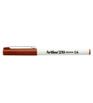 Artline 210N Keçe Uçlu Yazı Kalemi 0,6mm Kahverengi 