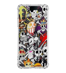 Xiaomi Poco M3 Köşe Korumalı Antişok Kapak Anime Tasarımlı Şeffaf Silikon Kılıf