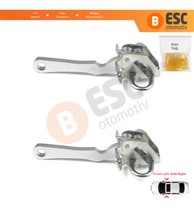 Citroen Jumper MK1 230 244 1994-2006 918179 İçin 2 EA Ön Sağ ve Sol Kapı Gergi Yayı