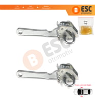 Citroen Jumper MK1 230 244 1994-2006 918179 İçin 2 EA Ön Sağ ve Sol Kapı Gergi Yayı