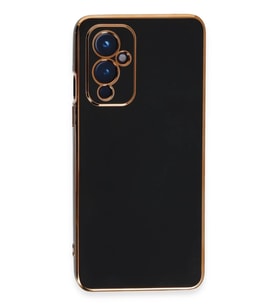 One Plus 9 Kılıf Volet Silikon - Siyah