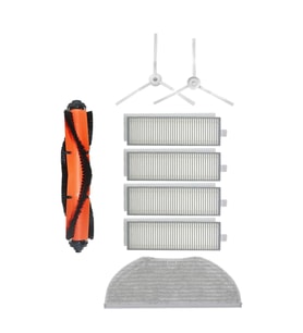 Xiaomi Vacuum Mop 2in1 Essential (MJSTG1) Robot Süpürge Uyumlu 8'li Yedek Parça Seti