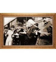 ALTIN ÇERÇEVELİ PASPARTULU TABLO CR1190