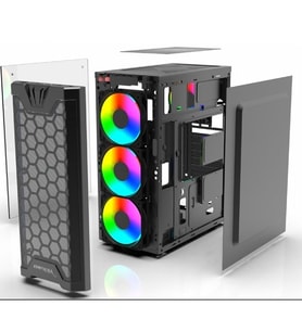 INCA EMG-15XB Gaming Mid-Tower PC Kasası ARGB Kontrolcü
