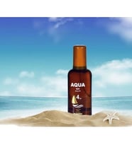AQUA Sun Kakao Özlü Bronzlaştırıcı Yağ (4 Faktör)