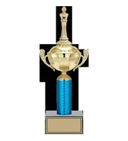 ODAK KUPA - Figürlü Kupalar - Satranç Figürlü Kupalar FG-052 B - 36 cm