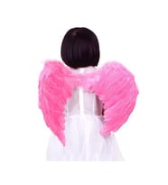 Pembe Renk Bebek Boy Küçük Melek Kanadı 40X55 cm (5343)