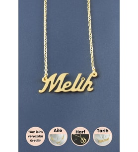 Melih İsimli Kolye