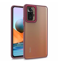 Microsonic Xiaomi Redmi Note 10 Pro Max Kılıf Bright Planet Kırmızı