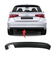 Audi A3 HB Arka Tampon Alt Spoyler 2013-2016 8V3807521B