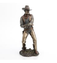 Wise Karışık-Wise Biblolar - Kovboy Biblo 13,5x13x31,5 cm Dekoratif Obje Hediyelik (Çok Renkli)